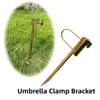 Adjustable Patio Umbrella Holder Anti-rust Parasol Fixing Clip Durable Umbrella Stands  Bench