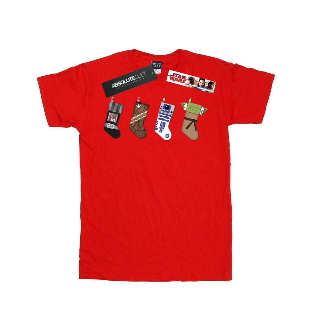 STAR WARS T-Shirt mit Weihnachtsstrümpfen für Jungen