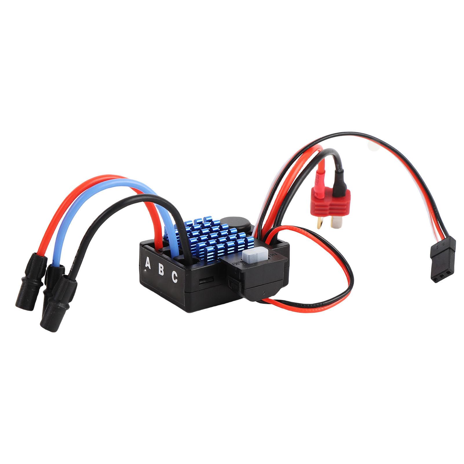 

Water Proof 35A RC Integrated Brushless ESC Brushless Speed Controller for 1/18 1/16 1/14 Scale RC Cars
