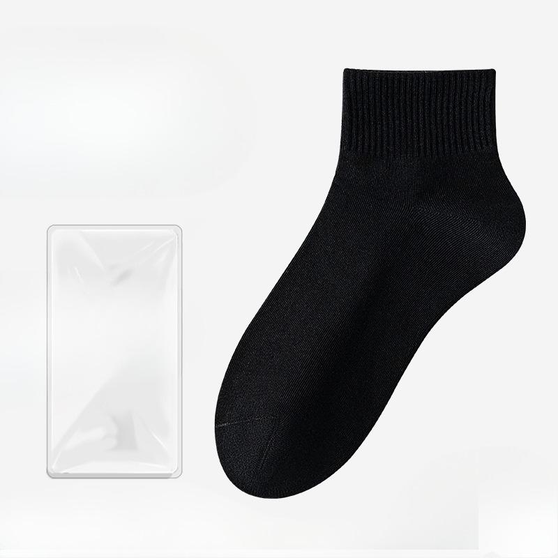 Female Spring and Autumn Pure Cotton Deodorant Sweat Absorbing Breathable Boneless Non Slip Anti Pilling Tube Socks