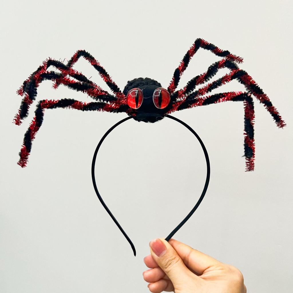 Halloween Headband Halloween Spider Headband Festival Party Hair Hoop Photography Props Hair Accessories Halloween Decor