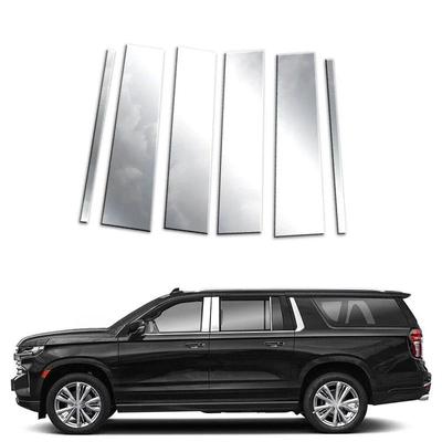 Voor Chevrolet Suburban/GMC Yukon XL 2015-2020 Autostijlpalen Deur Raambekleding Afdekking Stickers Exterieur Accessoires