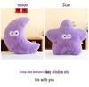 Rainbow Moon Star Plush Pillow: Children's Nap & Office Backrest Home Decor