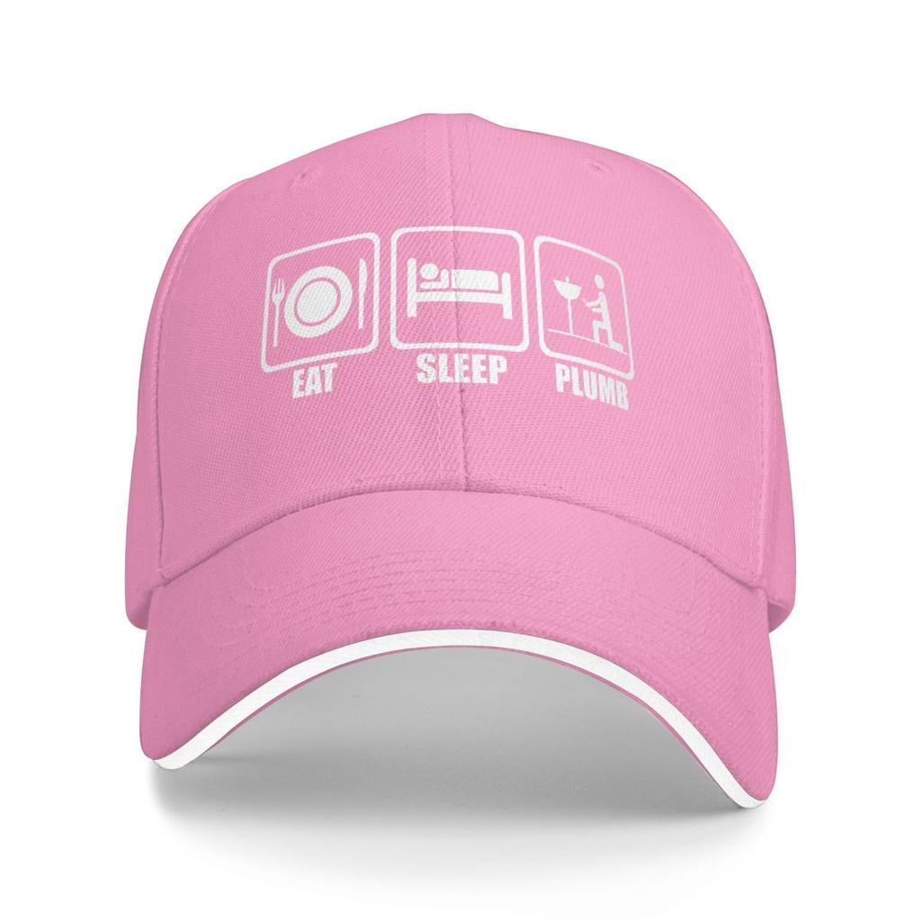 Baseball Caps Eat Sleep Plumb Plumber Plumbing Funny Casquette Men Women Casual Summer Hats