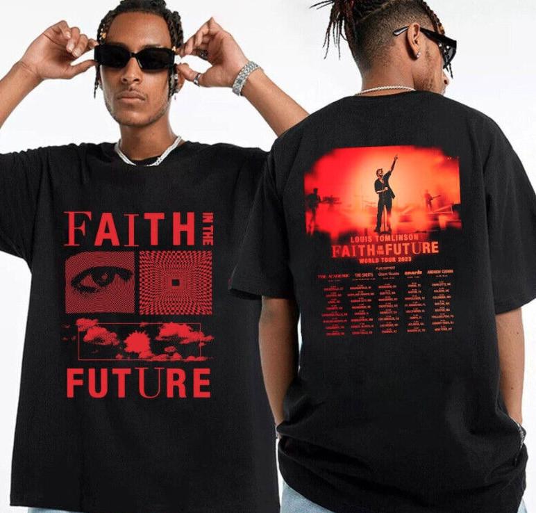 2026 Tour Tomlinson Faith Louis Future World T-shirt North America Unisex S5XL S