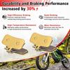 Front and Rear Disc Brake Pads for Surron Light Bee X/S, Segway X160 X260, Talaria Sting R MX3 MX4 Electric Dirt Bike Parts 3 Pack