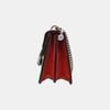 [Pre-Owned] Dionysus Chain Tiger Head Buckle Logo Canvas And Leather Shoulder Bag Small - Very Good #1KT5S38