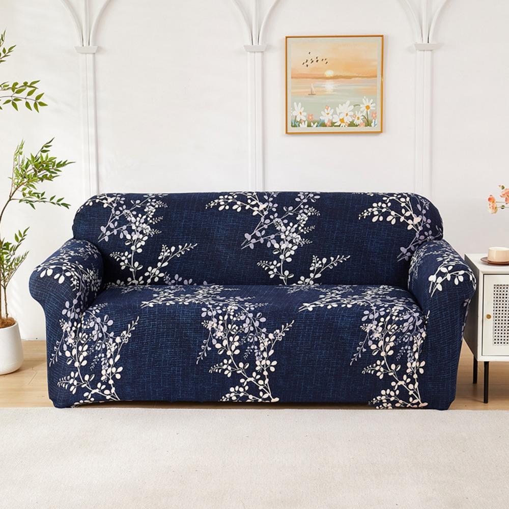 Elastic Printed Sofa Cover Universal Stretchable Slipcouch Protector Furniture Protector