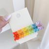 Hair Accessories Girls Women Duckbill Candy Color Colorful Hair Clip Barrette Jelly Bear Hairpin