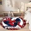 Spider-man Round Floor Mat Suitable for Game Room Living Rooms Dormitory Kitchen Anti-slip Round Rug Decorate Offices Best for Christmas