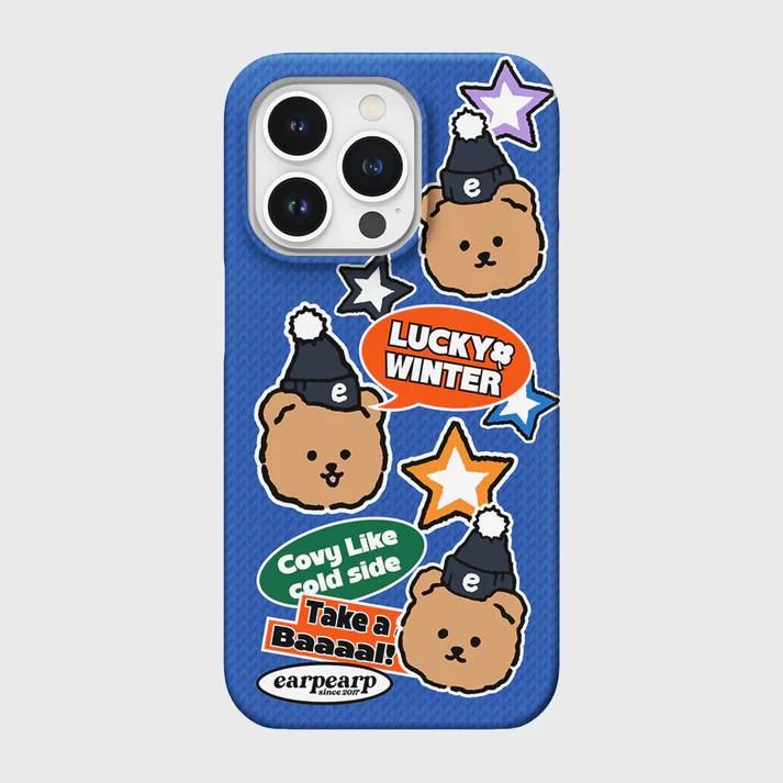 Luxury Clmj Korean ins Sticker Phone Case for iPhone 17 16 15 14 13 12 11 Pro Max X XS XR Plus Air Glossy Film Hard PC Cover