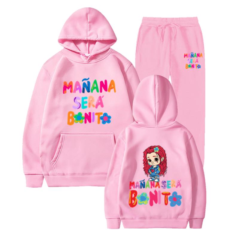 2023 New Karol G Manana Sera Bonito Singer Men/Women Fashionable Tracksuit Costume Men Women Clothing Anime New Hoodie