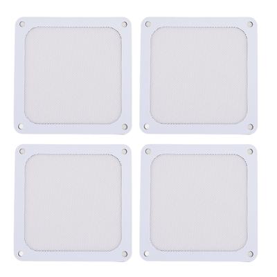 4 ks PC ventilátorový filtr proti prachu s magnetickým rámem 120 mm PVC počítačový chladičový ventilátor síťované mřížky proti prachu pro větrací ventilátor kurníku