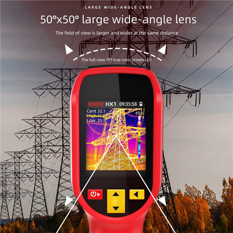 BSIDE HX1 Handheld Infrared Thermal Camera for Outdoor and Floor Heating Inspection