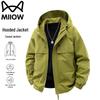 Mao Ren Men's Casual Hooded Jacket