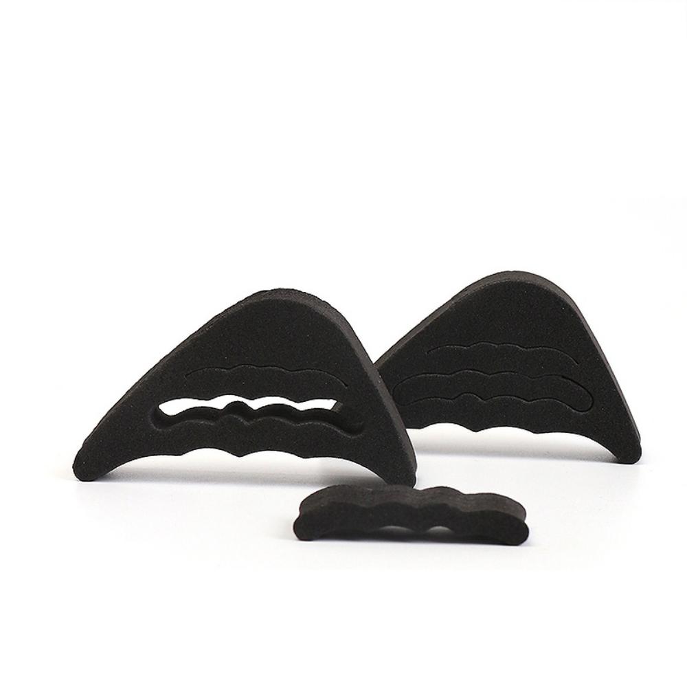 1/2Pair Toe Plug Soft Sponge Half Insoles Reusable Toe Filler Inserts Shoes Adjustable Big Foot Brace Pad Unisex Shoe Inserts