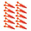 Soft Bait Crawfish Lures Artificial Fishing Baits Lure for Bass Trout 8cm 6g Shrimp Swimbait Fishing Tackle 10pcs