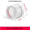 4/5/6 inch 220V Silent Ventilation Air Vents Ventilator Extractor Exhausted Extractor Fan Ventilator Bathroom Kitchen Washroom