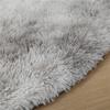 Round Carpet Modern Living Room Decorative Tie-dye Gradient Color Non-slip Mat Bedroom Bed Fluffy Soft Mat