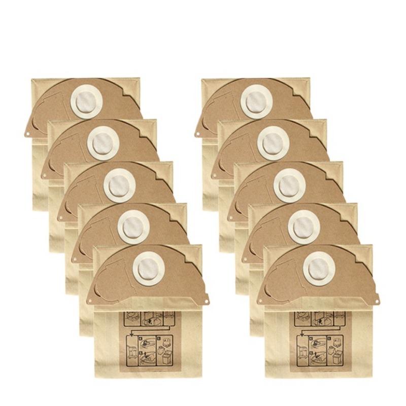 Dust Bags For Karcher WD2250 A2004 A2054 MV2 WD2 Robot Vacuum Cleaner Parts Garbage Bag Paper Bags Replacement Accessories