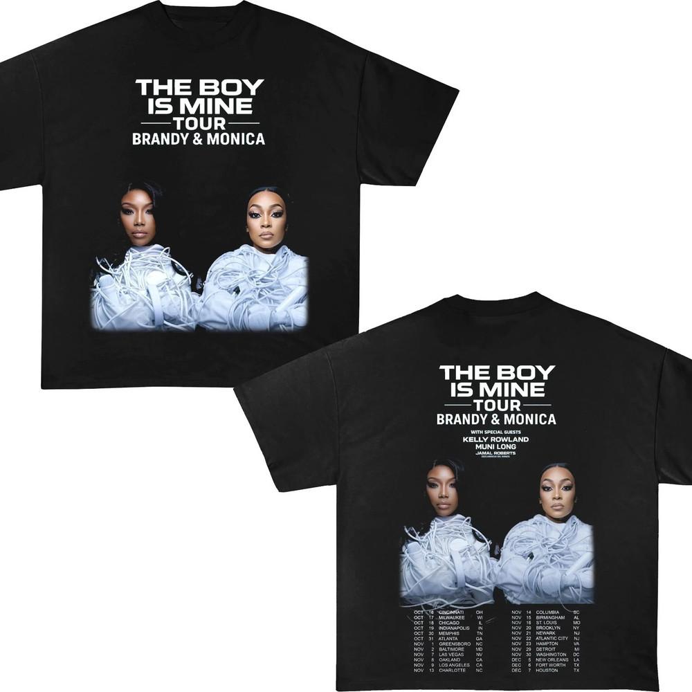 The Boy is Mine Tour Brandy and Monica T Shirt Size S-5XL Unisex T-Shirt M