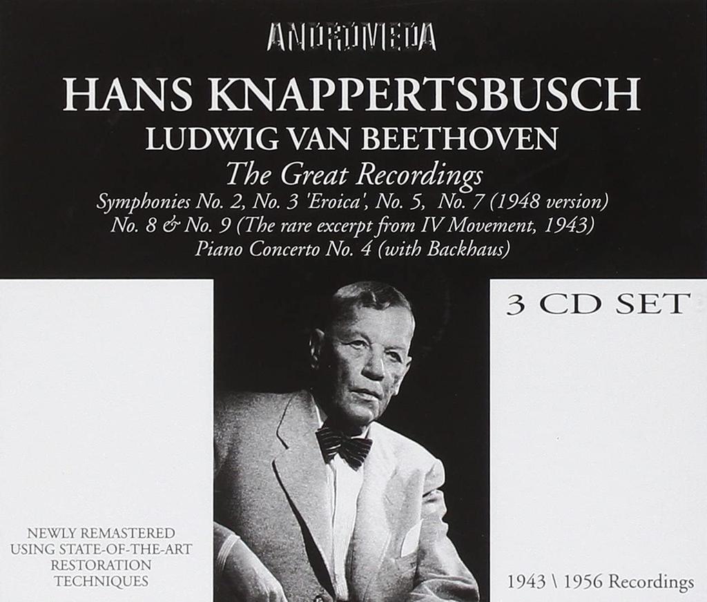 CD HANS KNAPPERTSBUSCH - Beethoven: Symphonies 2/3/5/7  ANDRCD5017 EU Classical Used