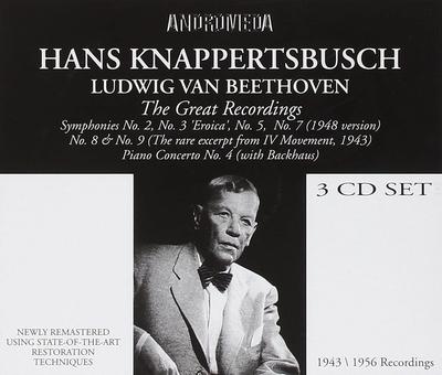 CD HANS KNAPPERTSBUSCH - Beethoven: Symphonies 2/3/5/7  ANDRCD5017 EU Classical Used