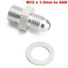 Adattatore di Alimentazione Olio M12x1.5 4 Adattatore Restrittore 1.5mm per Turbocompressore