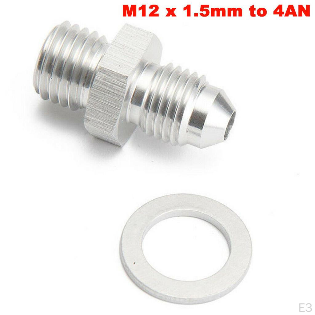 Adattatore di Alimentazione Olio M12x1.5 4 Adattatore Restrittore 1.5mm per Turbocompressore