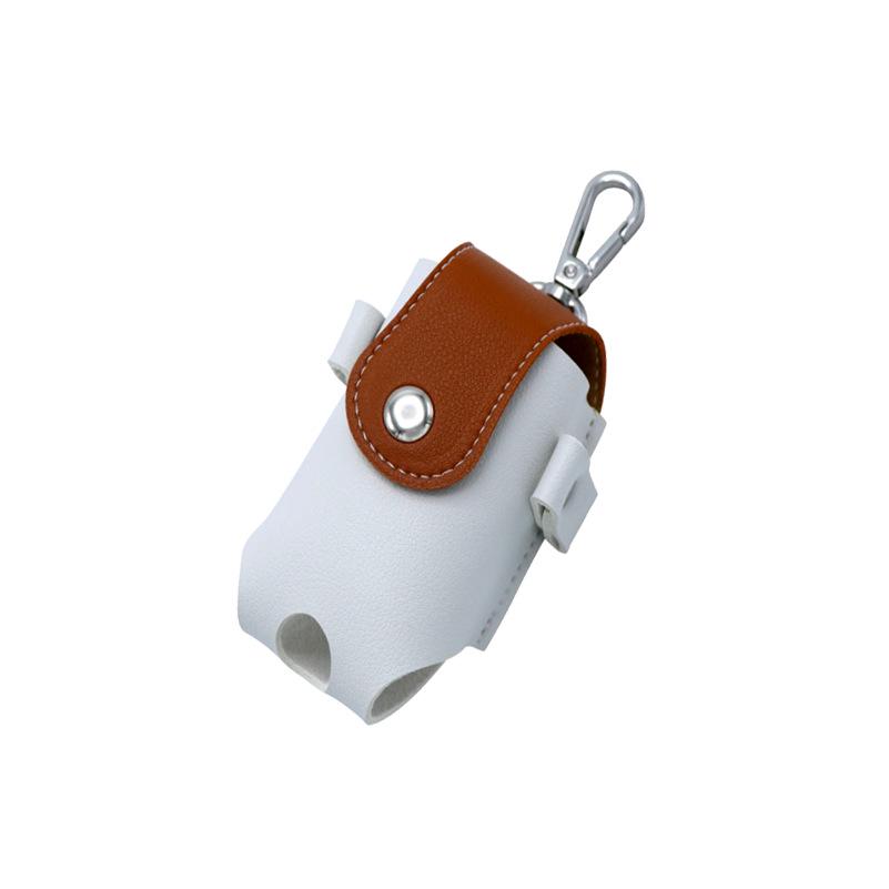 Japanese-Korean Patchwork Style Golf Ball Waist Pouch - PU Leather Protective Cover