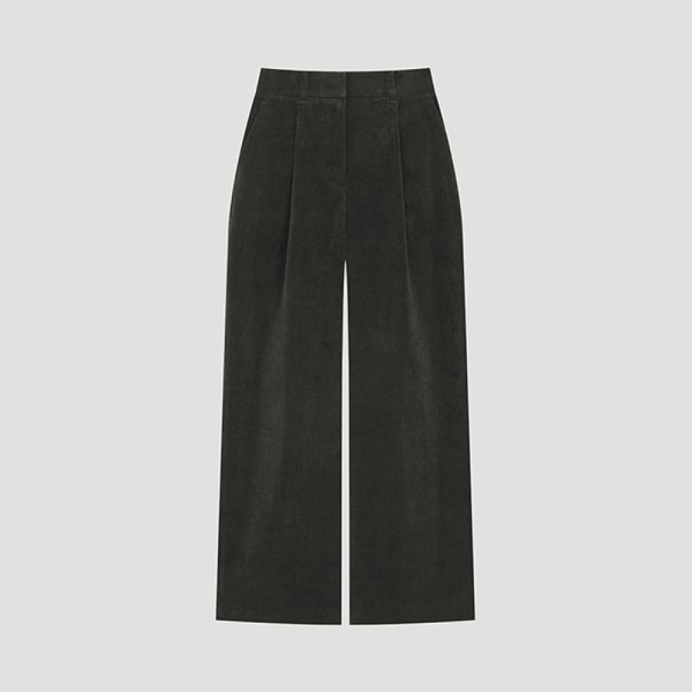

Она S Miss Corduroy One Tuck Wide PantS SwwSlo42860 Dg dark gray/44