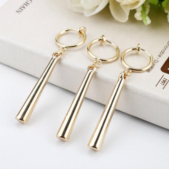 Women Hanging Earrings Solid Color Simple Long-lasting Lady Hook Earrings Female Jewelry