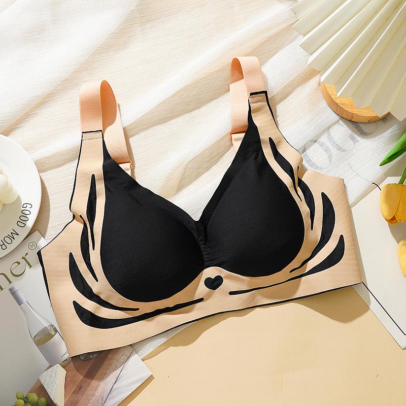 Sutien Femei Fără Cusături Fără Inel de Oțel Ridicare Sutien Confortabil Lenjerie Sutien Push-Up