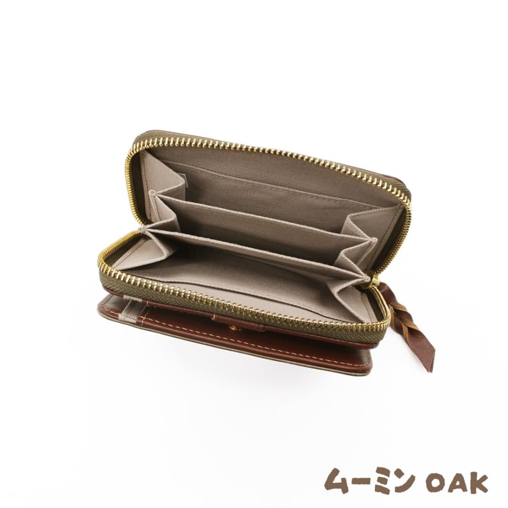 Moomin Bifold Wallet 2 Wallet Genuine Leather Cowhide STANDARD [Moomin] [Official] No.82012