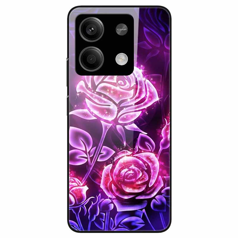 For Redmi Note 13 Pro 5G Case Tempered Glass Hard PC Phone Back Cover for Xiaomi Redmi Note13 5G Note 13Pro 5G Funda Shell Coque
