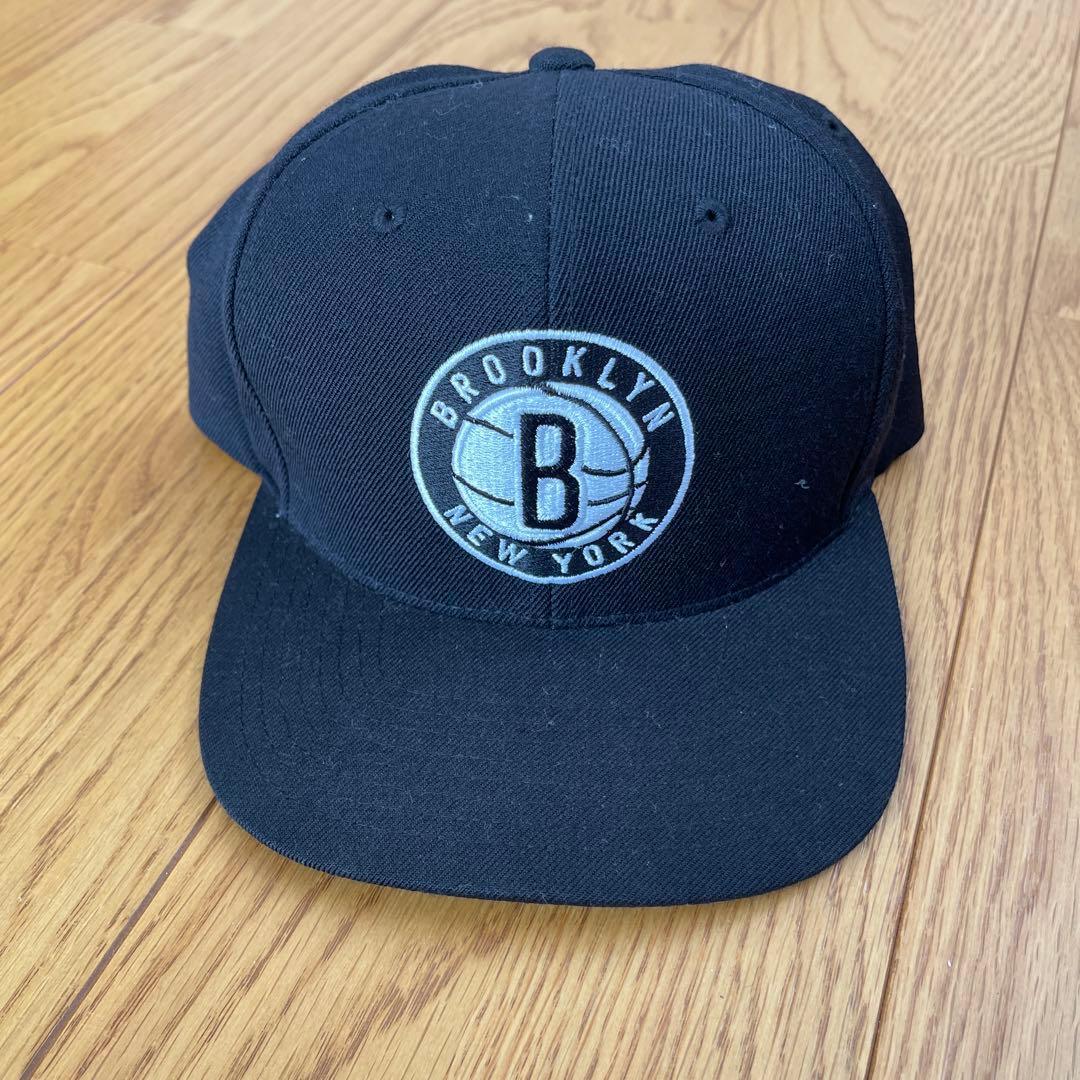 Used Mitchell & Ness Brooklyn NY black cap