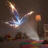 USB-betriebene 360° drehbare Projektorlampe: Kompaktes Nachttischlicht für das Schlafzimmer