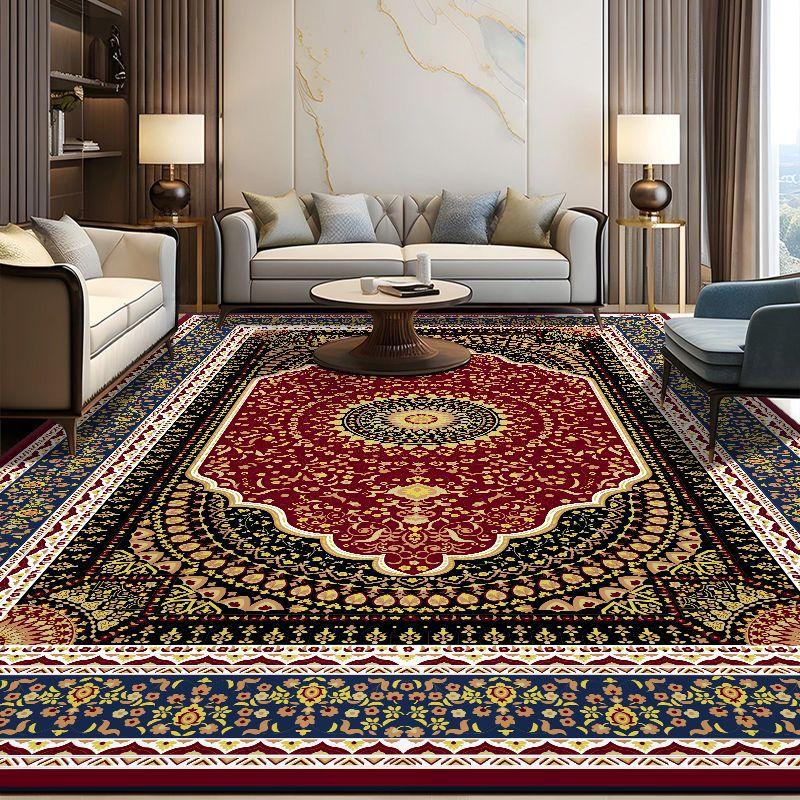 New Retro Persian Abstract Bedroom Living Room Carpet Bohemian Ethnic Style Coffee Table Sofa Carpet Bedside Carpet