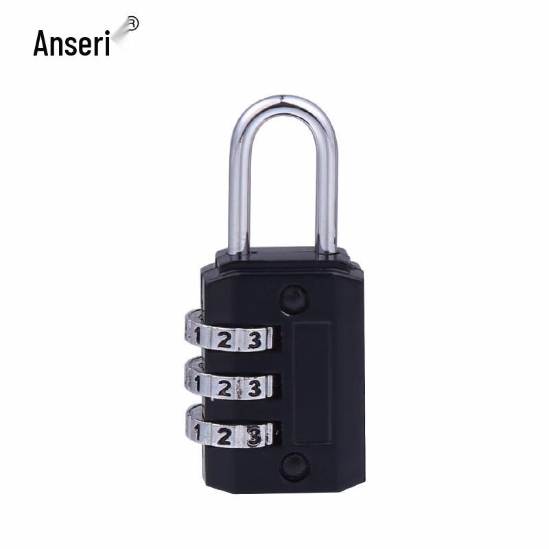 Anseilui 3-Digit Mini Combination Padlock