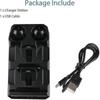Charging Stand For Two Ps4/Psvr/Move Motion Controllers, 4-In-1 Charging Station Desk Station Charging Stand For Playstation Ps4 Psvr Vr Move