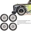 4pcs RC Drift Tire Aluminum Alloy Stable Flexible Drift Car Tyre for   1Celsius28 RC Car