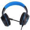 Gaming Headset 40mm Wired Stereo Headphone with Cool LED Light Microphone for PC Laptop