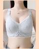 Plus Size Thin Full Cup Bra - Wirefree, Anti-Sagging Support for a Smaller Look