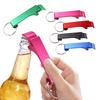 5Pcs Alloy Bottle Opener with Keychain Ring Compact Lightweight Versatile