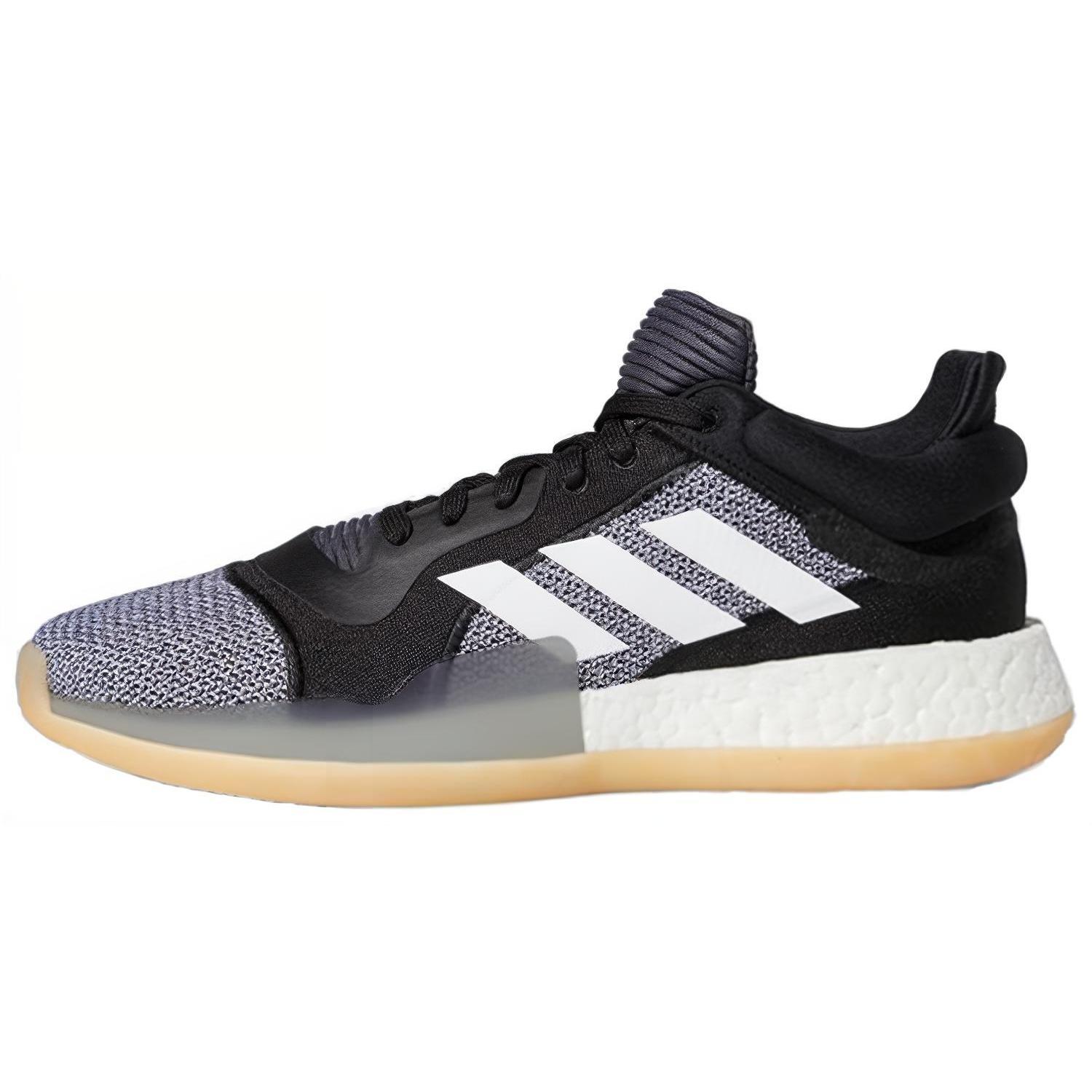 adidas Marquee Boost Low  Black Gum  Men s D96932 EU 44