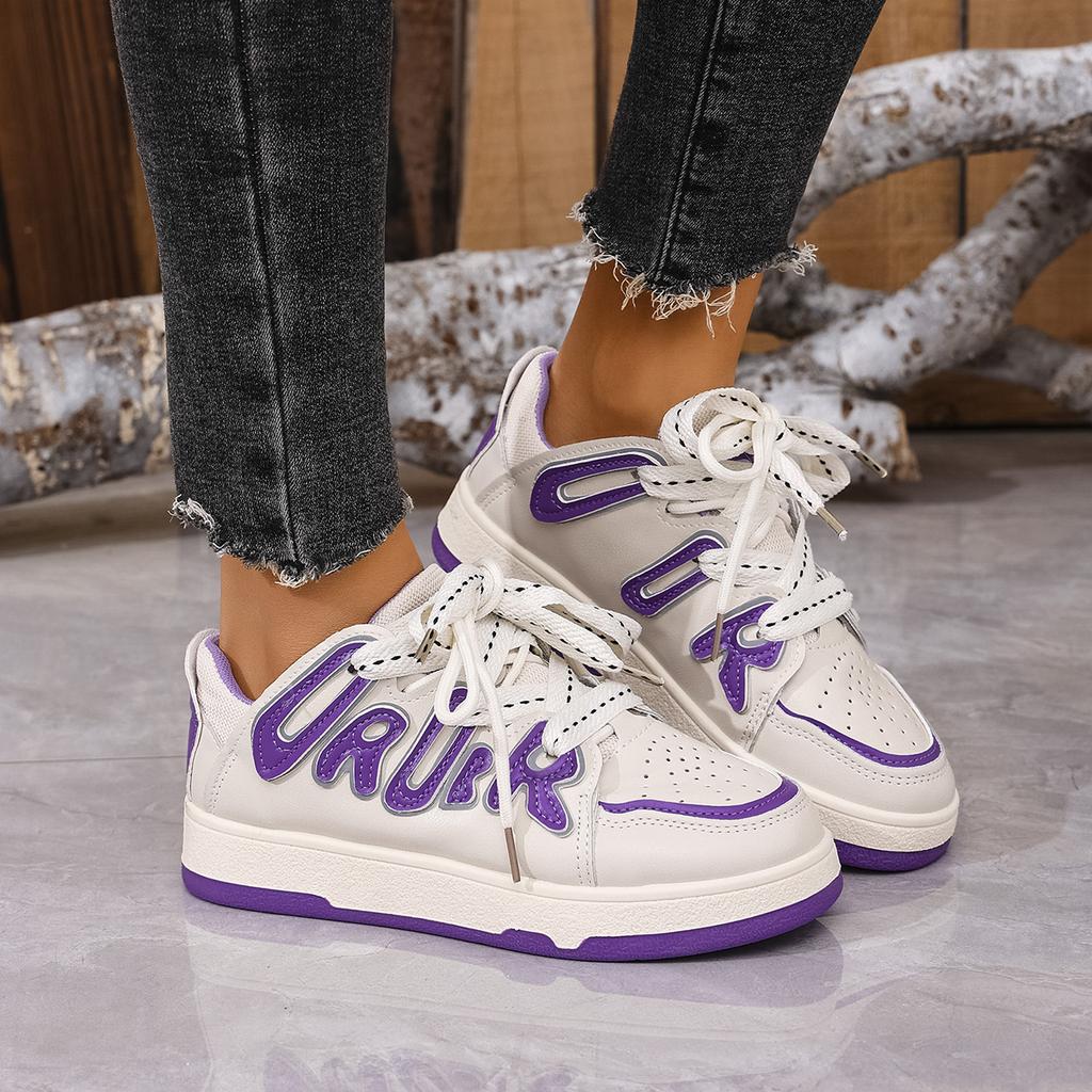 Fashion Women Sneakers Designer Fashion Casual Vulcanize Shoes High-Top Platform Leather Sneakers Student Sport Big Size Shoes for Women