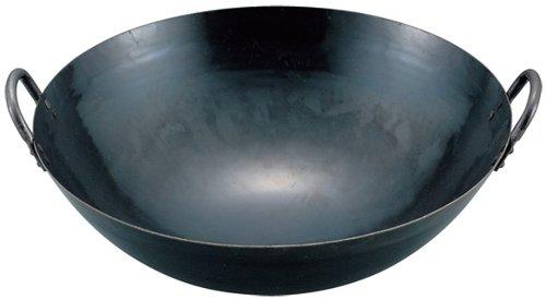 

Yamada Iron Hammered Sichuan Pot, 39cm (Depth: 120mm, Thickness: 1.2mm)