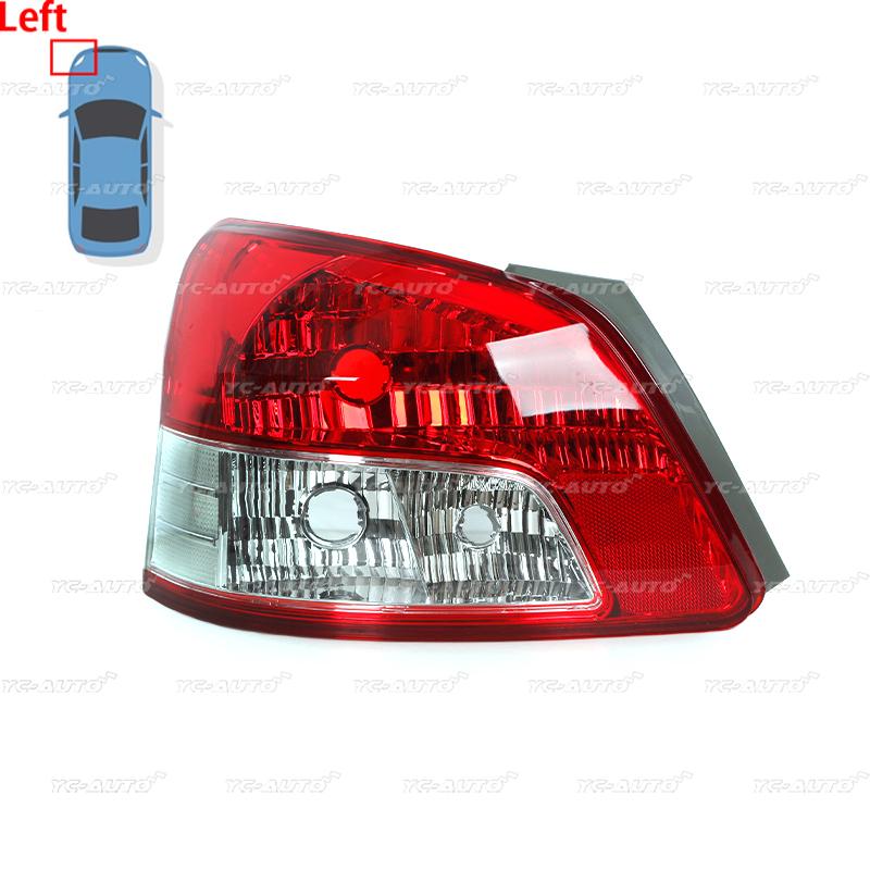 

Car Rear Tail Light Brake Lamp Warning Bumper Light Without Bulbs For Toyota Vios 2008 2009
