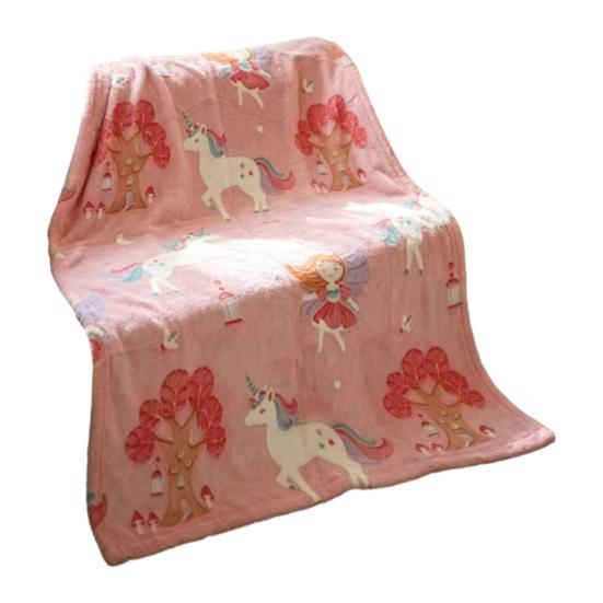 Manta para Siesta, Manta de Franela Gruesa de Doble Cara, Ligera con Tejido Antiestático, Manta Decorativa No Propensa a Encogerse para Todas las Estaciones
