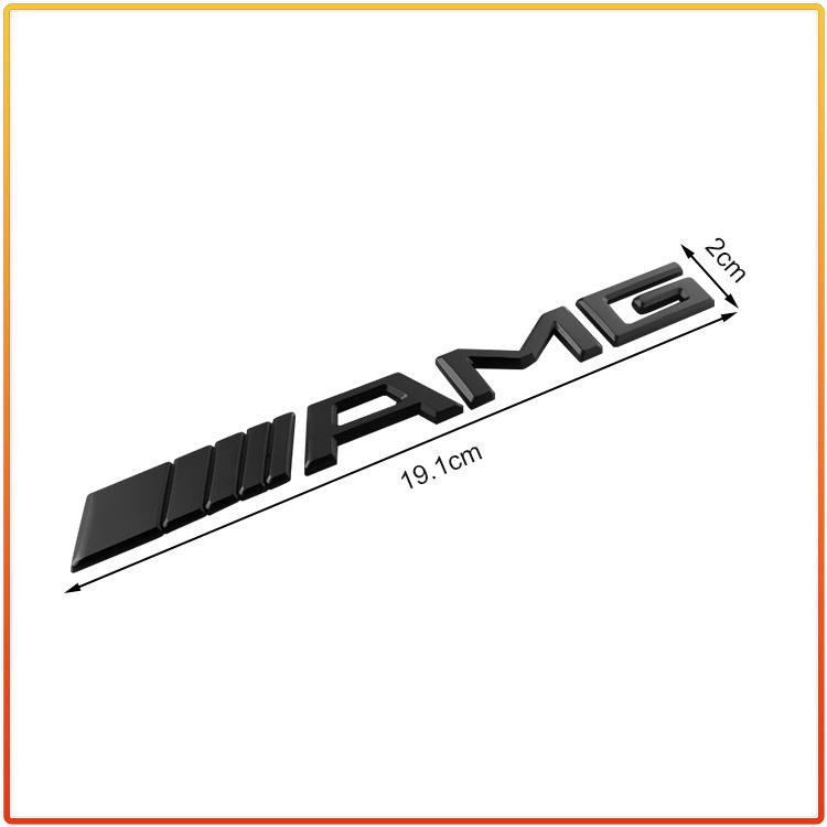 1Pc Auto Rear Body Sticker AMG Badge Logo Emblem for Mercedes Benz W204 W205 W211 W212 W213 W203 W169 W108 W220 X156 GLC A180 Car Label